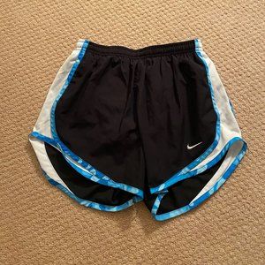Nike Blue Camo/Black Tempo Shorts